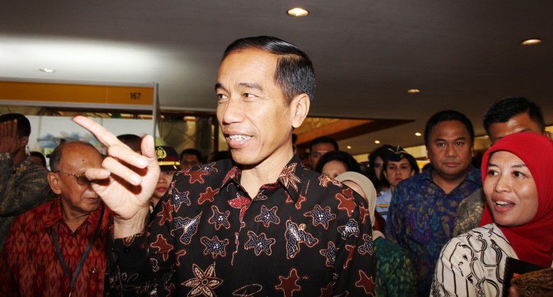 Jokowi Meninjau