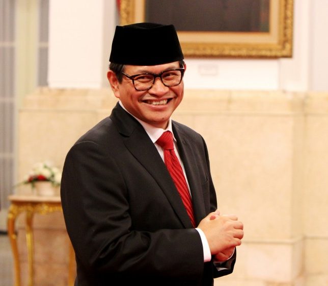 Pelantikan Sekretariat Kabinet Pramono Anung Menggantikan Andi Widjajanto Di Istana Negara, 12 Agustus 2015
