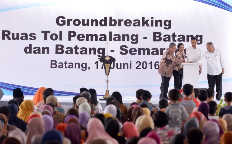 Groundbreaking Ruas Tol Pemalang - Batang dan Batang - Semarang Oleh Presiden Joko Widodo