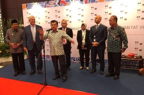 Wapres Jusuf Kalla pada Prepcom3 Habit III