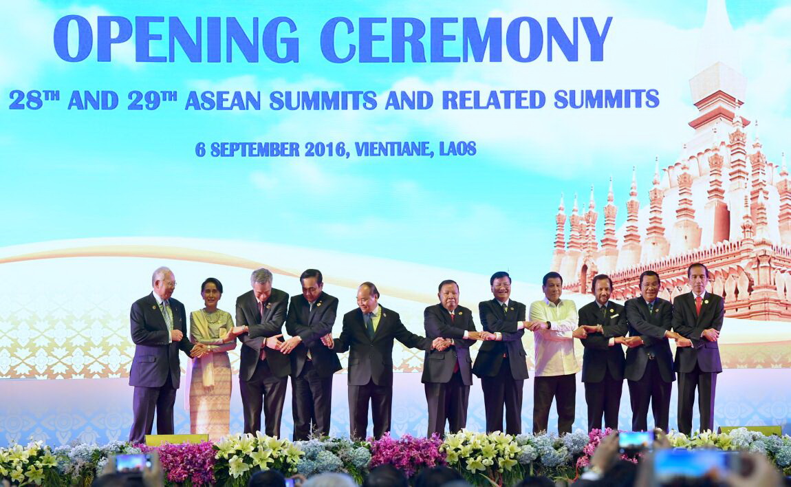 KTT ASEAN ke-28 & ke-29 di Vientiane, Laos. Selasa, 6 September 2016