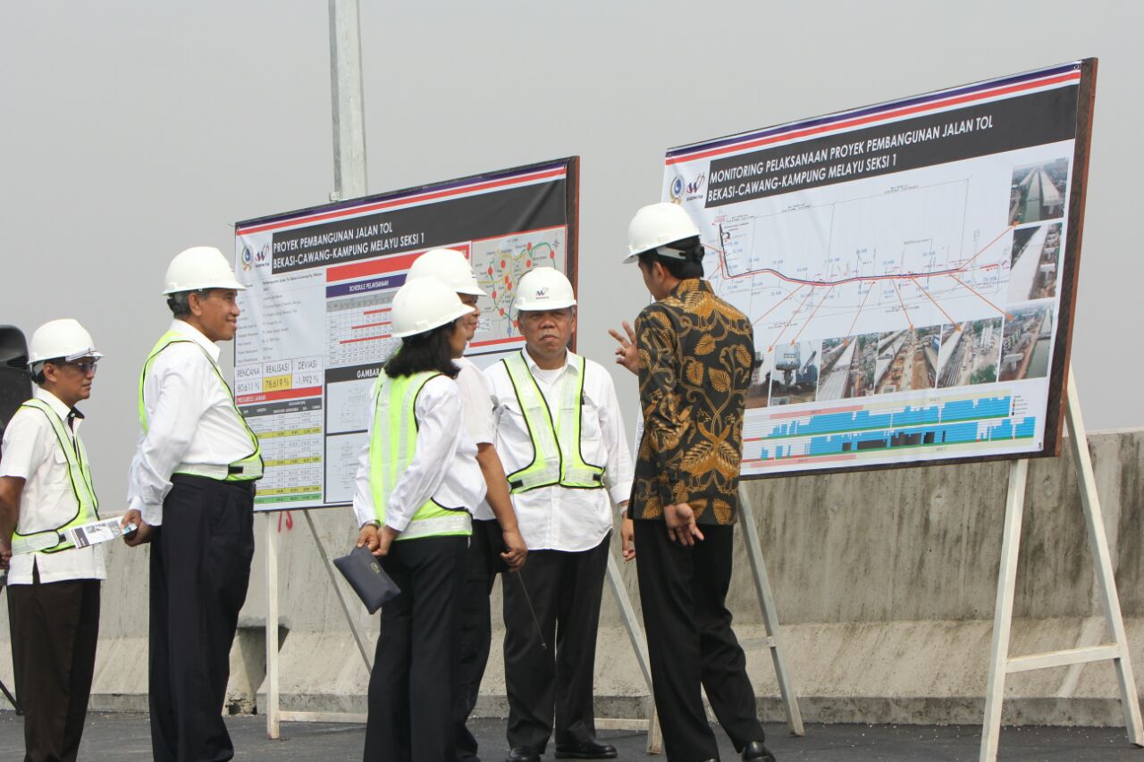 Peninjauan Pembangunan Jalan Tol Bekasi-Cawang-Kampung Melayu