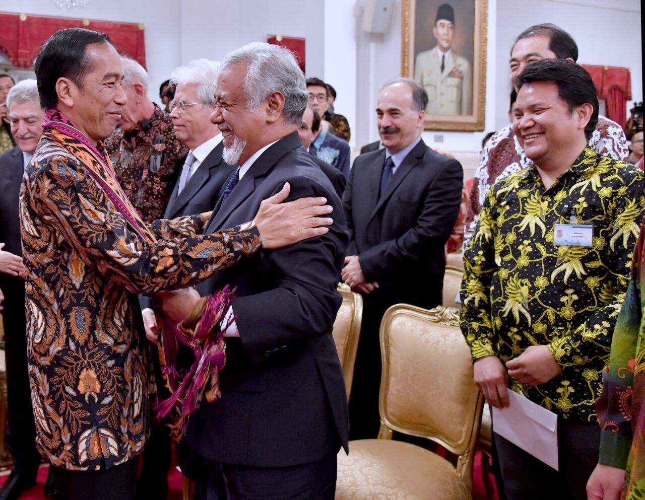 Presiden Joko Widodo membuka World Peace Forum (WPF) ke-6 di Istana Negara, Selasa, 1 November 2016