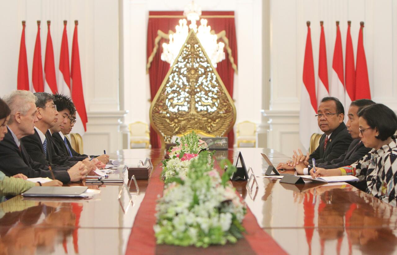 Menerima Kunjungan Kehormatan Delegasi Asian Development Bank