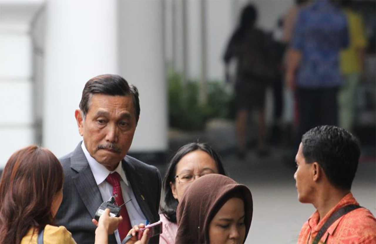 Menteri Koordinator Bidang Kemaritiman Luhut Binsar Pandjaitan