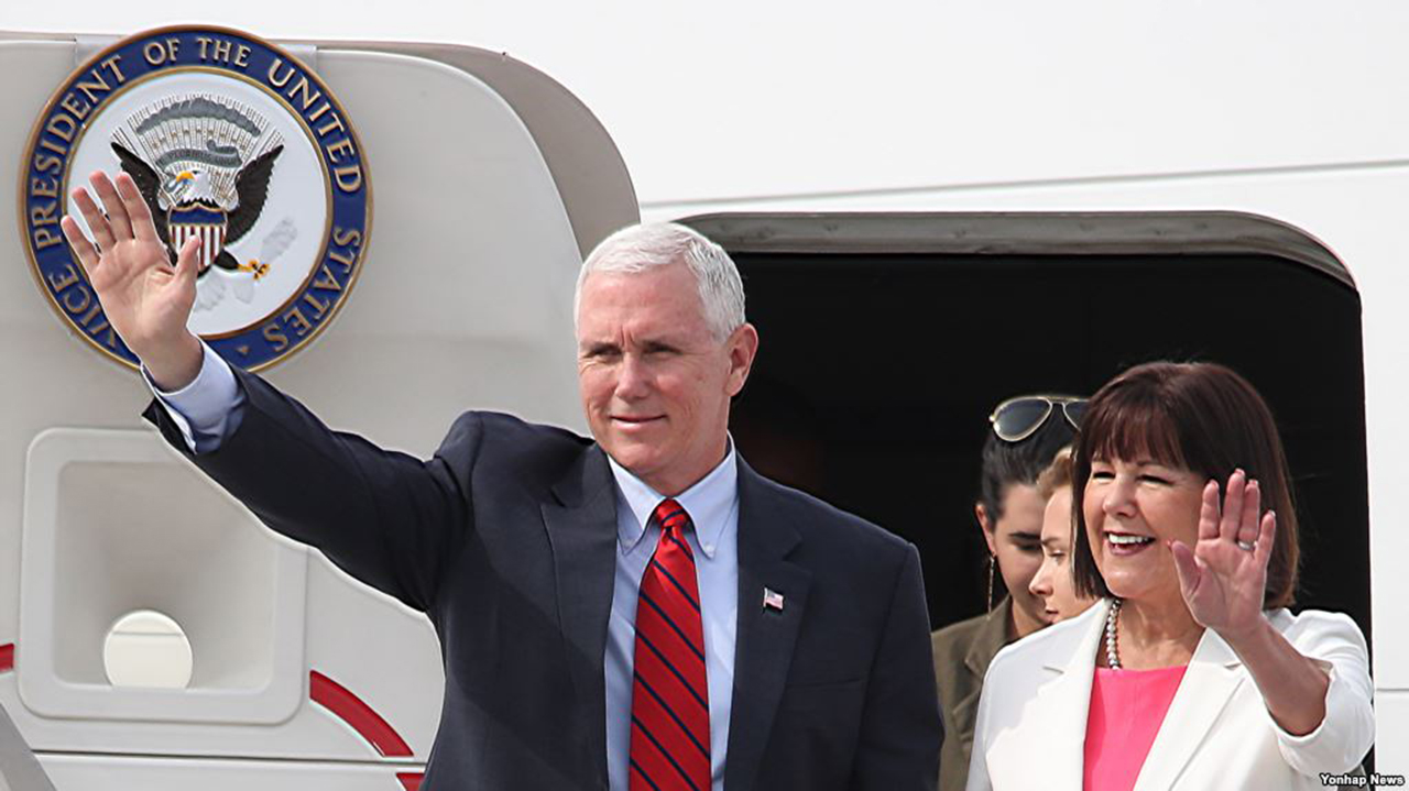 Mike Pence at South Korea