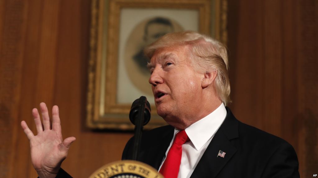 President Trump in Washington