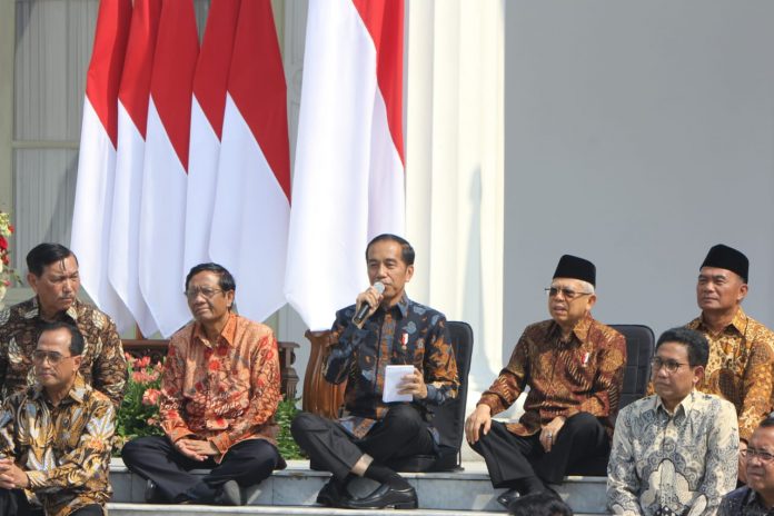 Pengumuman Menteri Kabinet Baru 2019-2024 (Foto Rully Vibizmedia)