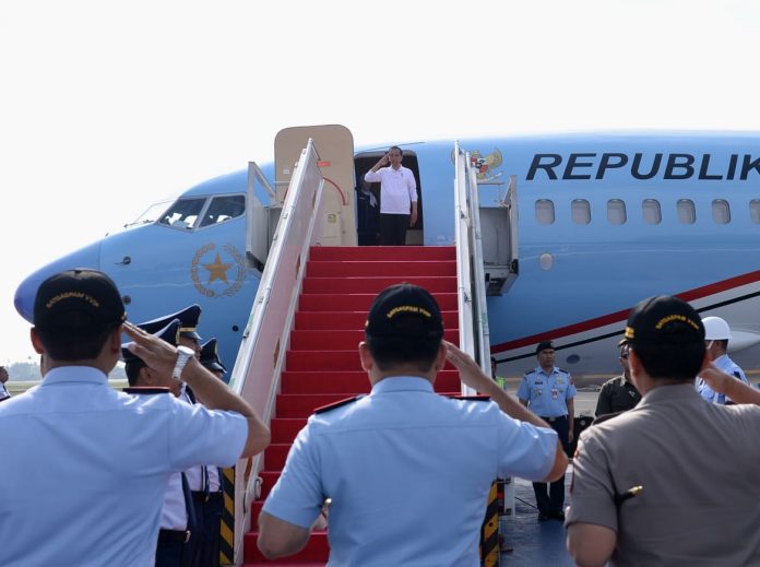 Kunjungan Kerja Presiden Joko Widodo ke Lampung