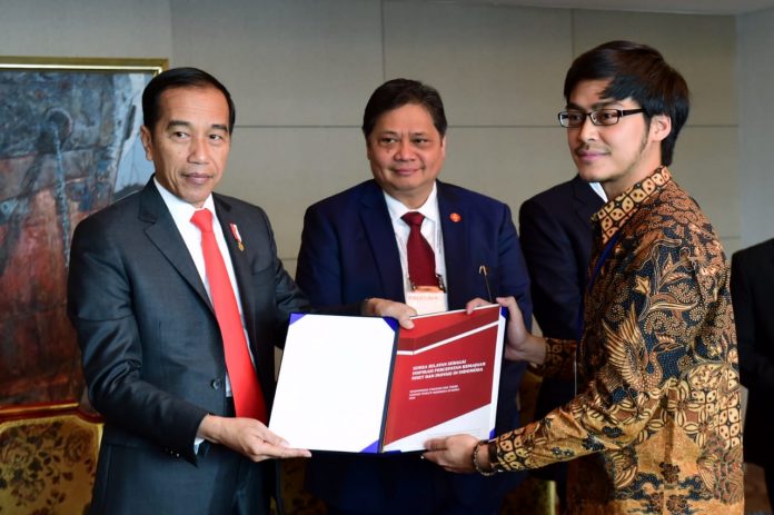 Presiden Joko Widodo bertemu peneliti dan ilmuwan asal Indonesia di Korea Selatan