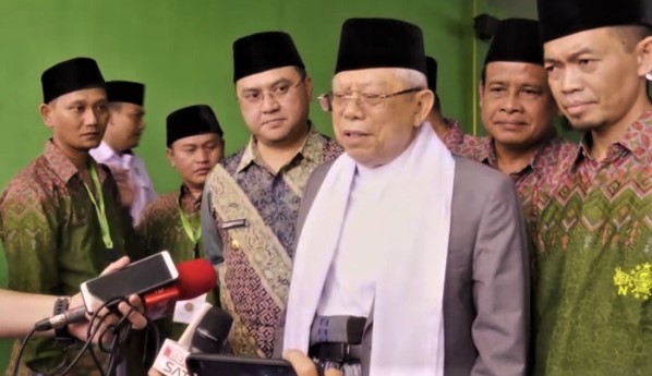Keterangan Pers Wakil Presiden Jamaah Umroh Asal Indonesia Aman Karena Tidak Terpapar Virus Corona