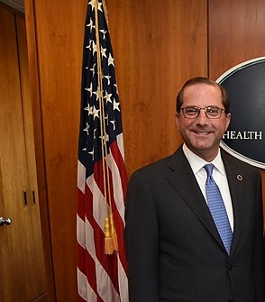 Secretary Azar with Bill Gates.crop (Wikipedia)