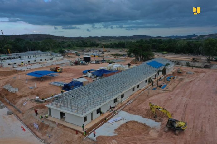Pembangunan fasilitas observasi, penampungan, karantina untuk pengendalian infeksi penyakit menular di Pulau Galang, Batam, Provinsi Kepulauan Riau