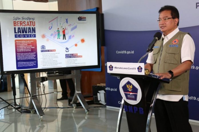 Gugus Tugas Percepatan Penanganan COVID – 19 melakukan peluncuran awal sistem informasi Bersatu Lawan COVID
