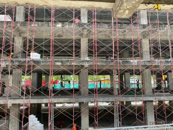 Kementerian PUPR Lanjutkan Penyelesaian RS Akademi UGM Sebagai RS Rujukan COVID-19 di Yogyakarta