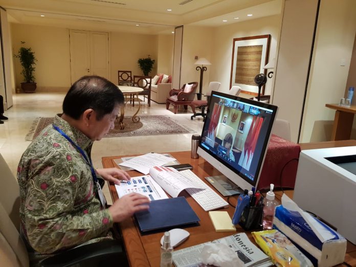 Menteri Menteri Perencanaan Pembanguan Nasional atau Kepala Bappenas Suharso Monoarfa