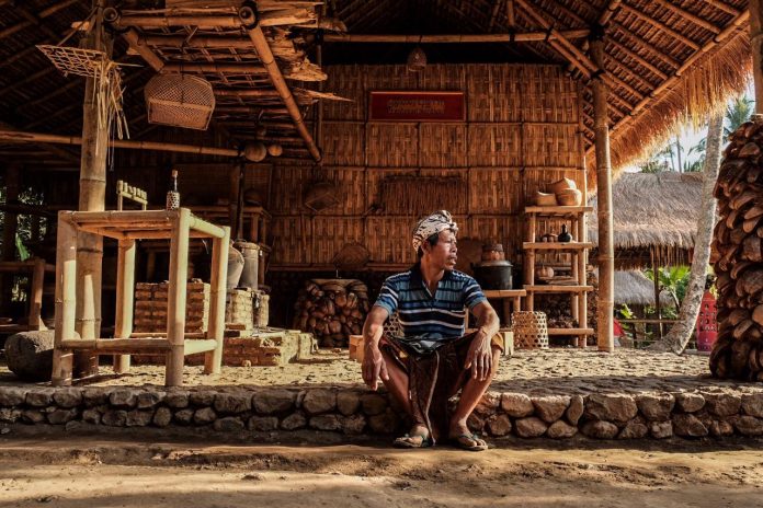 Ilustrasi wisata di Bali