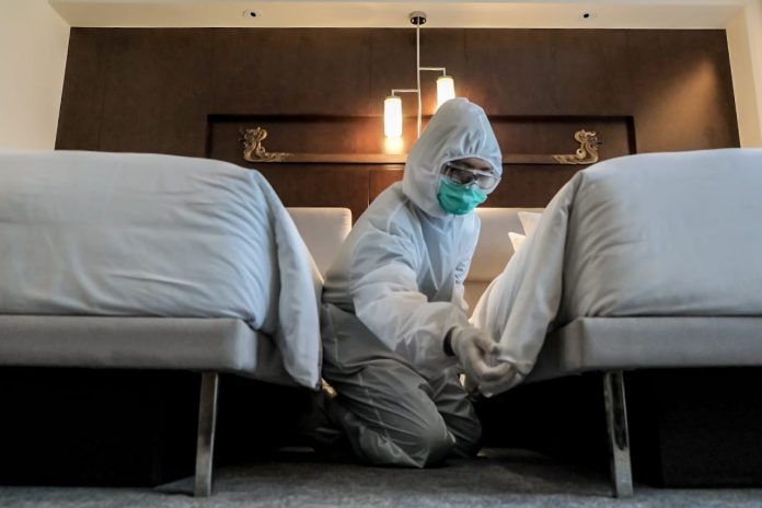 Pelatihan bagi tenaga kerja pada bidang room attendant oleh Kementerian Pariwisata dan Ekonomi Kreatif