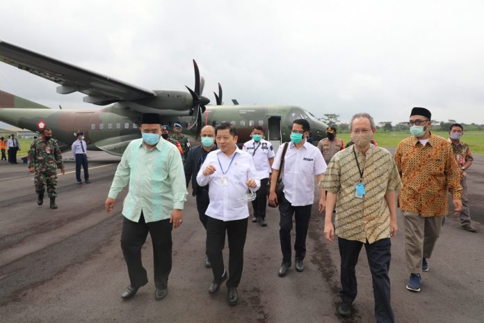 Kunjungan kerja Menteri Perencanaan Pembangunan Nasional atau Kepala Bappenas Suharso Monoarfa ke Tasikmalaya, Jawa Barat