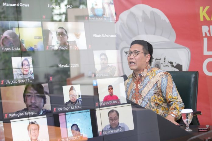 Menteri Desa Pembangunan Daerah Tertinggal dan Transmigrasi Abdul Halim Iskandar