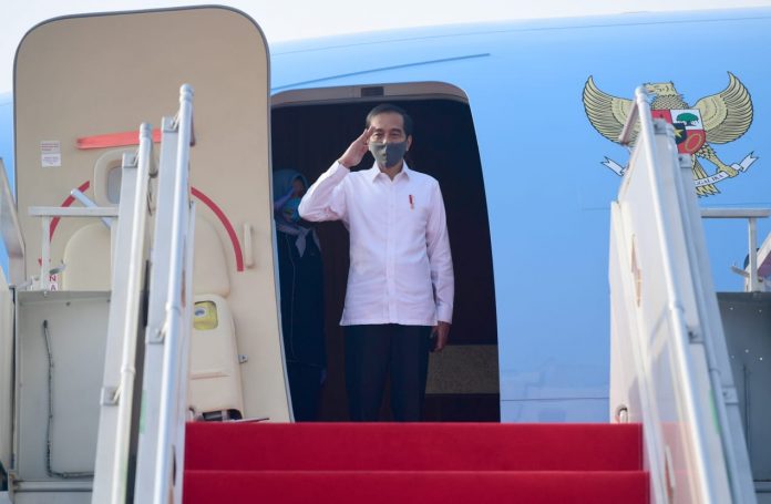 Presiden Joko Widodo melakukan kunjungan kerja ke Provinsi Jawa Timur