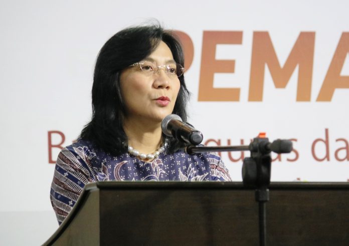 Direktur Jenderal Industri Kecil, Menengah, dan Aneka Gati WIbawaningsih di Jakarta, Rabu 8 Juli 2020