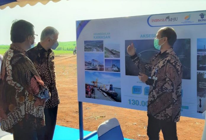 Ilustrasi kesiapan Kawasan Industri Terpadu Batang, Jawa Tengah menyambut masuknya investor asing