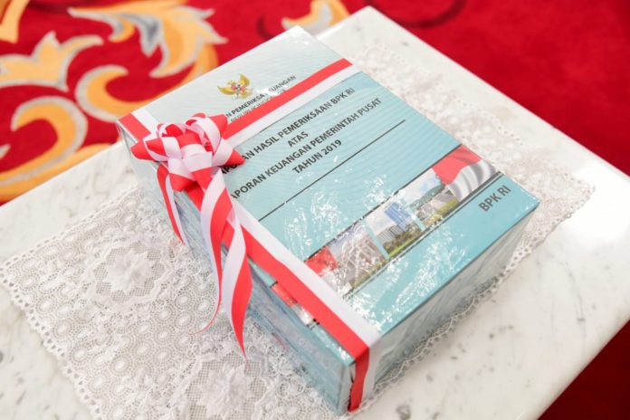 Laporan hasil pemeriksaan BPK RI atas laporan keuangan pemerintah pusat tahun 2019
