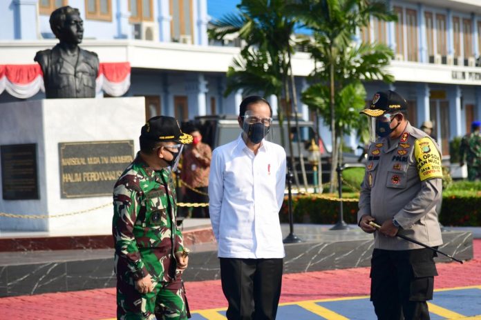 Presiden Joko Widodo melakukan kunjungan kerja ke Provinsi Daerah Istimewa Yogyakarta