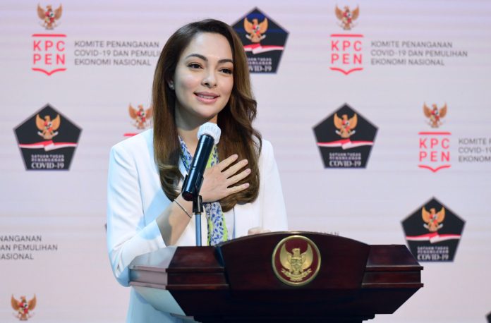 Juru Bicara Satgas Penanganan Covid-19 dr Reisa Broto Asmoro