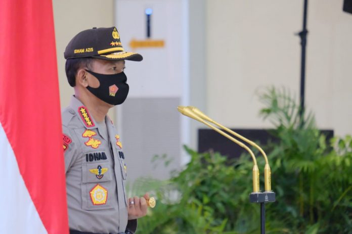 Kepala Kepolisian Republik Indonesia Jenderal Idham Aziz