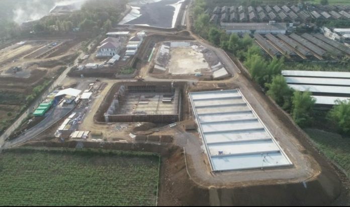 Ilustrasi tempat pemrosesan akhir sampah