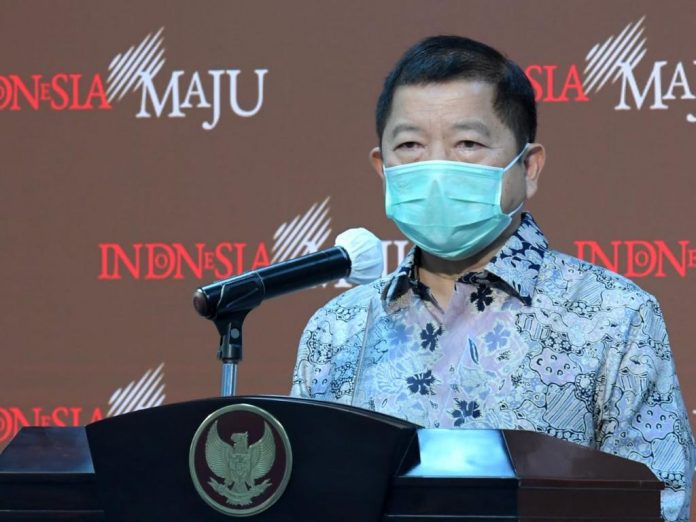 Menteri Perencanaan Pembangunan Nasional atau Kepala Badan Perencanaan Pembangunan Nasional Suharso Monoarfa