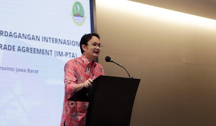 Wakil Menteri Perdagangan Jerry Sambuaga membuka acara Sosialisasi Pemanfaatan Hasil Perundingan Perdagangan Internasional Indonesia-Mozambique Preferential Trade Agreement