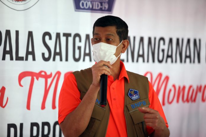Kepala BNPB Doni Monardo memberikan arahan terkait penyelenggaraan program rehabilitasi dan rekonstruksi pascagempabumi magnitudo 6,2 Sulawesi Barat