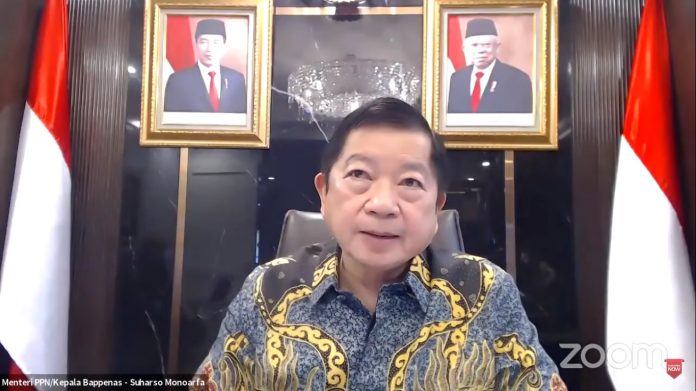 Menteri Perencanaan Pembangunan Nasional (PPN) Kepala Badan Perencanaan Pembangunan Nasional (Bappenas) Suharso Monoarfa