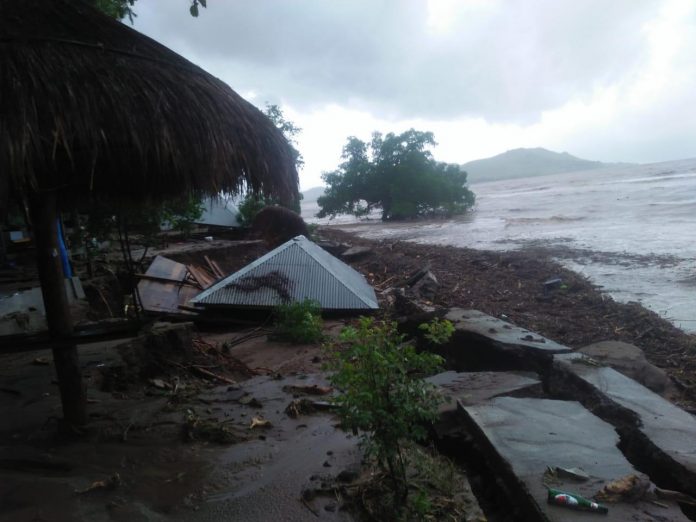 Situasi pasca banjir bandang yang menerjang Kabupaten Lembata