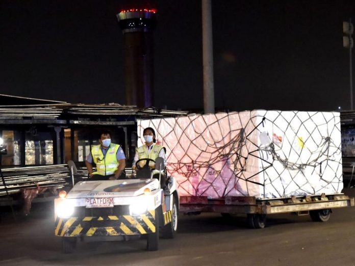 Ilustrasi kedatangan vaksin Covid-19