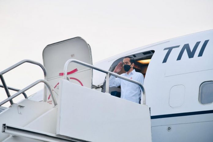 Presiden Joko Widodo melakukan kunjungan kerja ke Sulawesi Tenggara