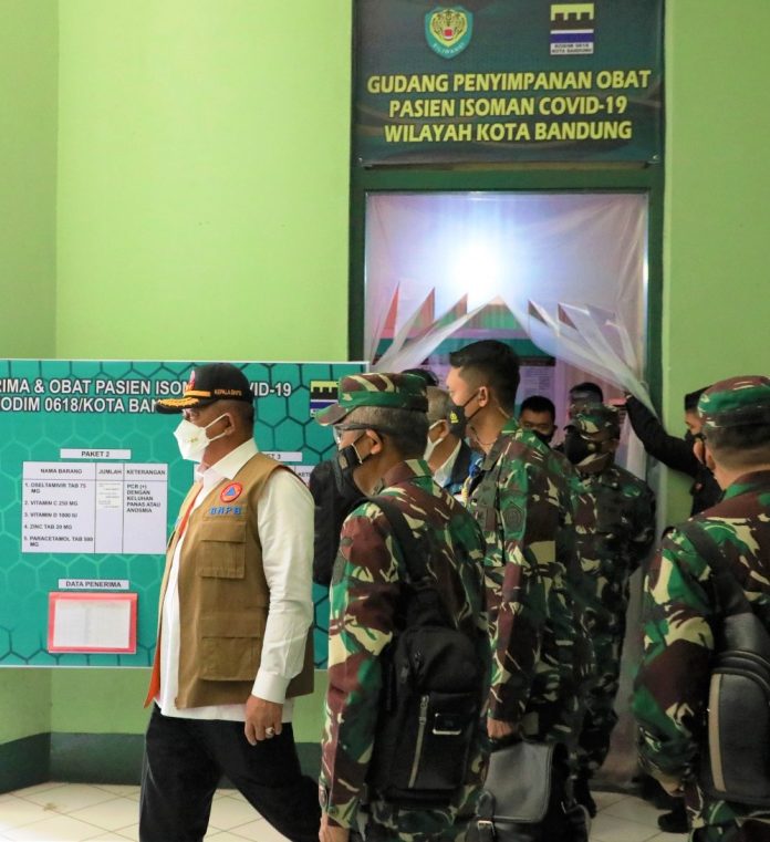Kepala Badan Nasional Penanggulangan Bencana sekaligus Ketua Satuan Tugas Penanganan Covid-19 Letjen TNI Ganip Warsito