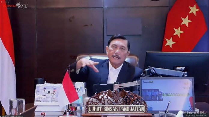 Menteri Koordinator Bidang Kemaritiman dan Investasi Luhut Binsar Pandjaitan