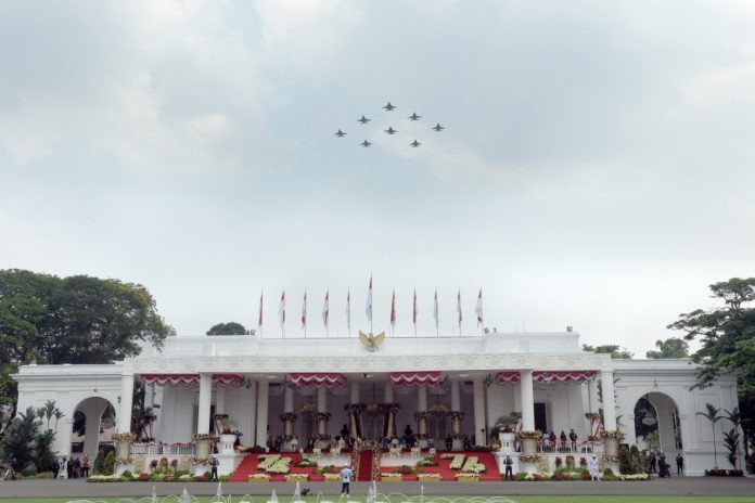 Upacara Peringatan Kemerdekaan RI di Istana Merdeka