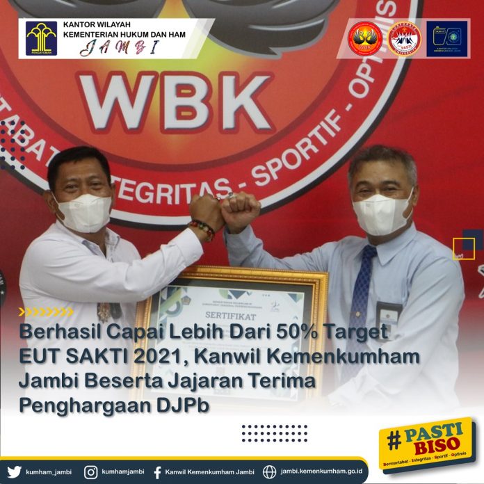 Berhasil_Capai_Lebih_Dari_50_Target_EUT_SAKTI_2021_Kanwil_Kemenkumham_Jambi_Beserta_Jajaran_Terima_Penghargaan_DJPb