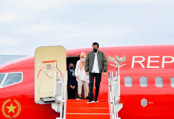 Kunjungan kerja Presiden Jokowi dan Ibu Negara Iriana Jokowi