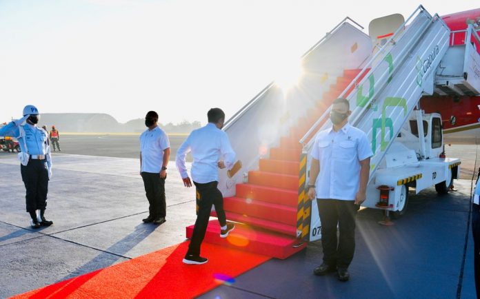 Presiden Joko Widodo melakukan kunjungan kerja ke Provinsi Aceh dan Sumatera Utara