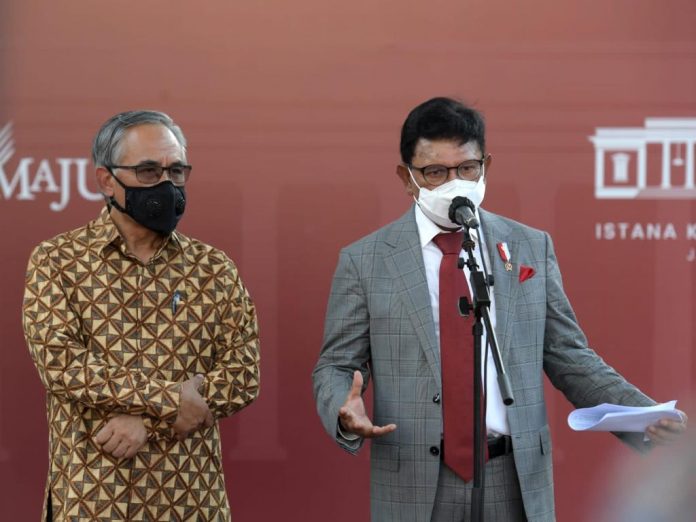 Menteri Komunikasi dan Informatika Jhonny G. Plate
