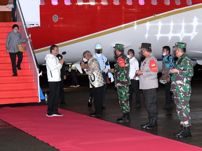 Presiden Joko Widodo kunjungan kerja ke Provinsi Papua Barat