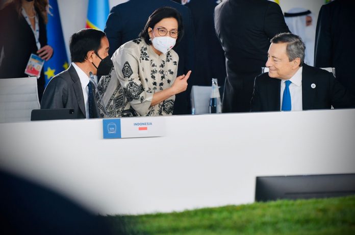 Presiden Joko Widodo menghadiri Konferensi Tingkat Tinggi G20 di Roma, Italia