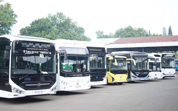Bus Listrik PPD (Foto Perum PPD)