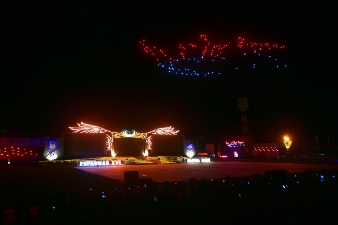 Opening Ceremony Peparnas XVI Papua, 5 Nov 2021 malam (Foto Panitia Peparnas)